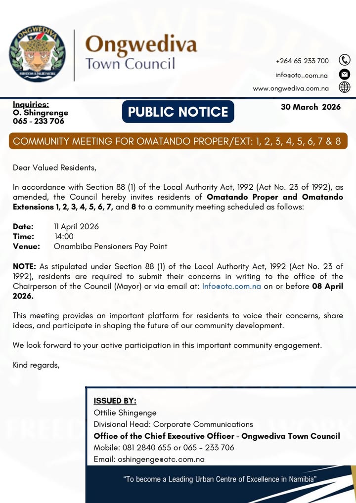 Ongwediva Town Council