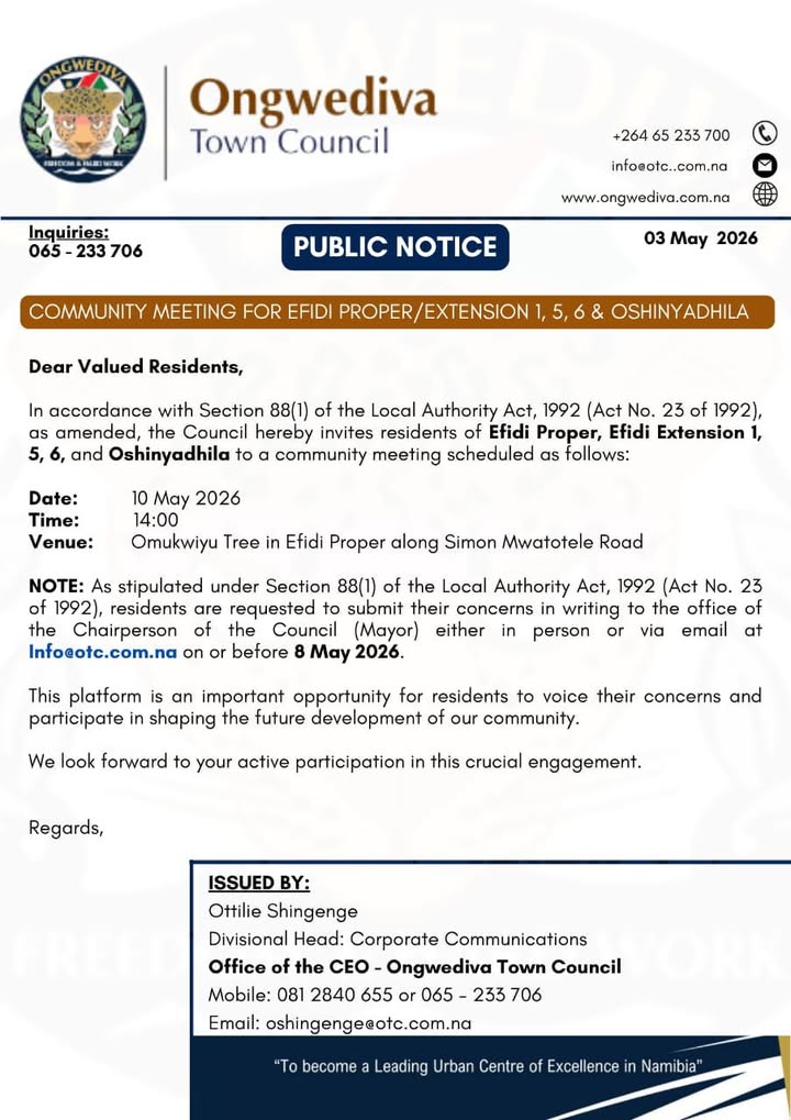 Ongwediva Town Council