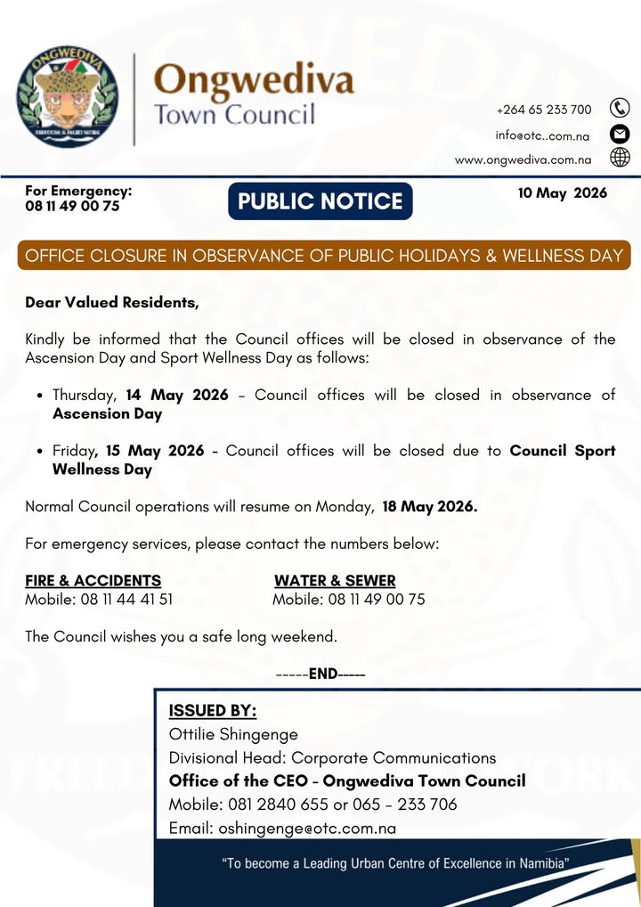 Ongwediva Town Council