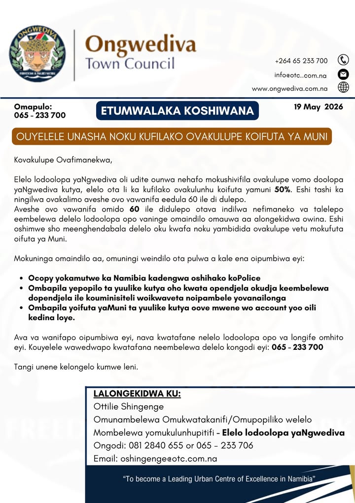 Ongwediva Town Council