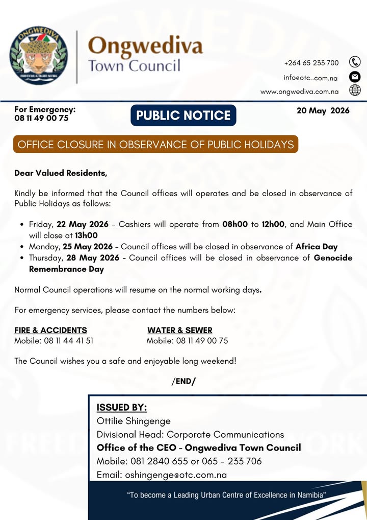 Ongwediva Town Council