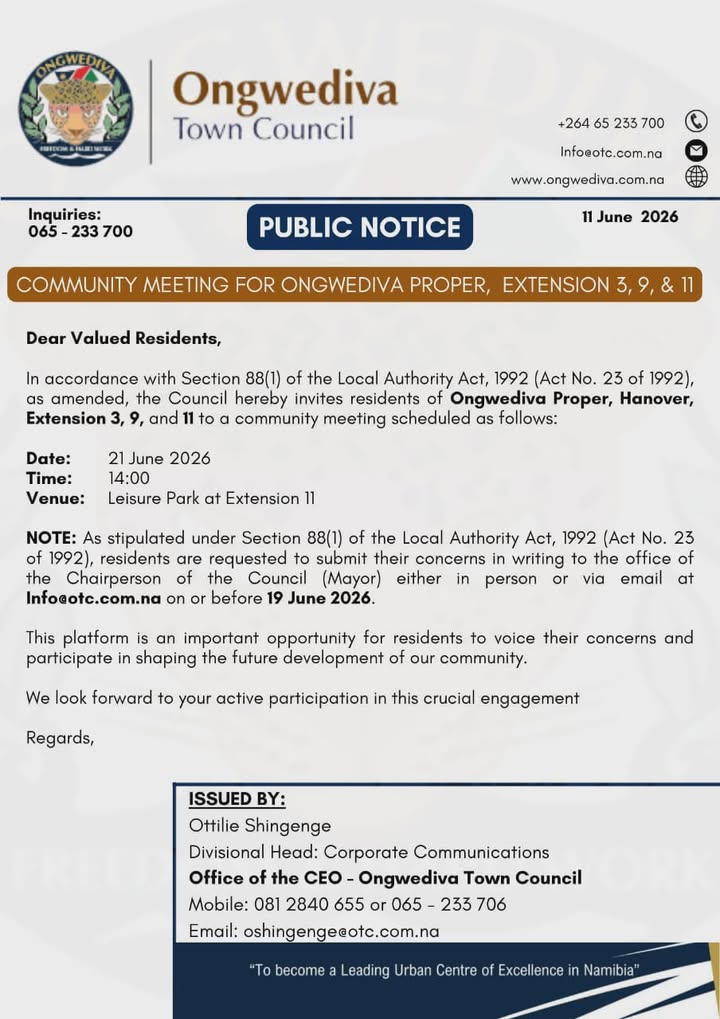 Ongwediva Town Council