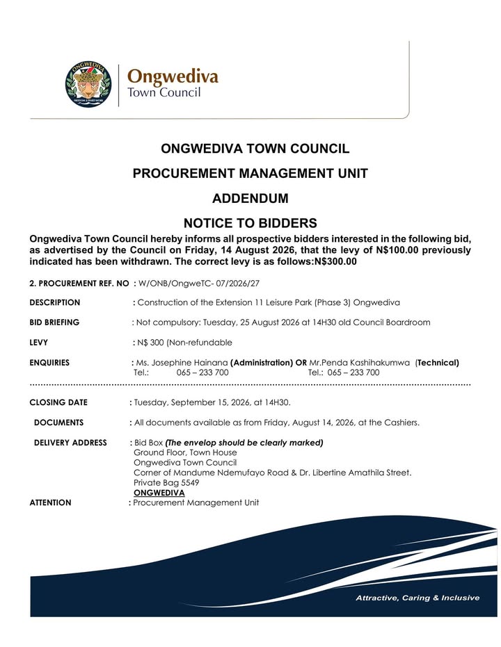 Ongwediva Town Council