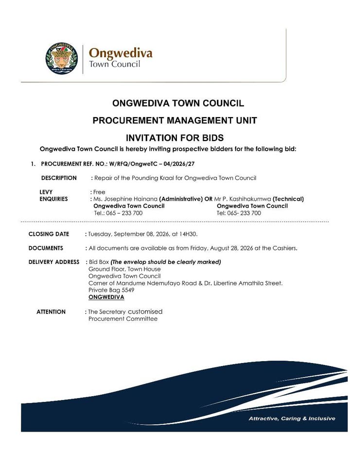 Ongwediva Town Council